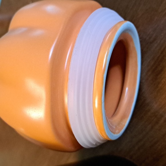 Rae Dunn Halloween pumpkin container - Picture 5 of 7